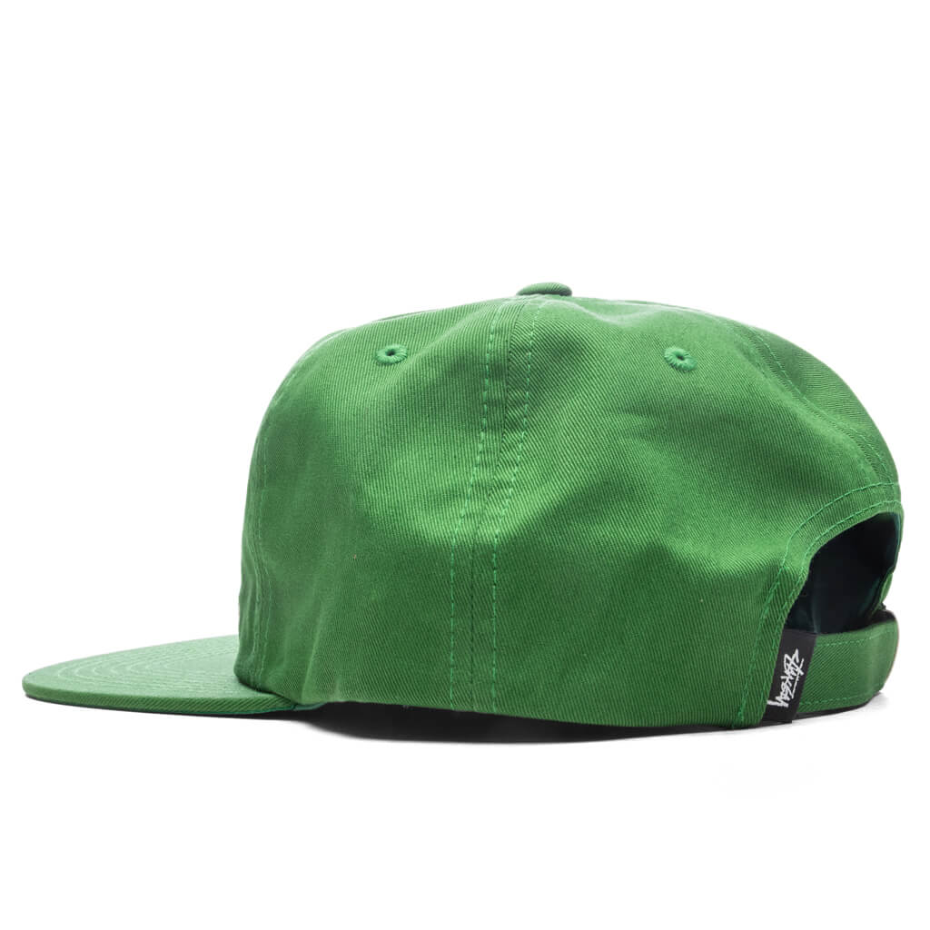 Stu Arch Strapback Cap - Pine - Image 4