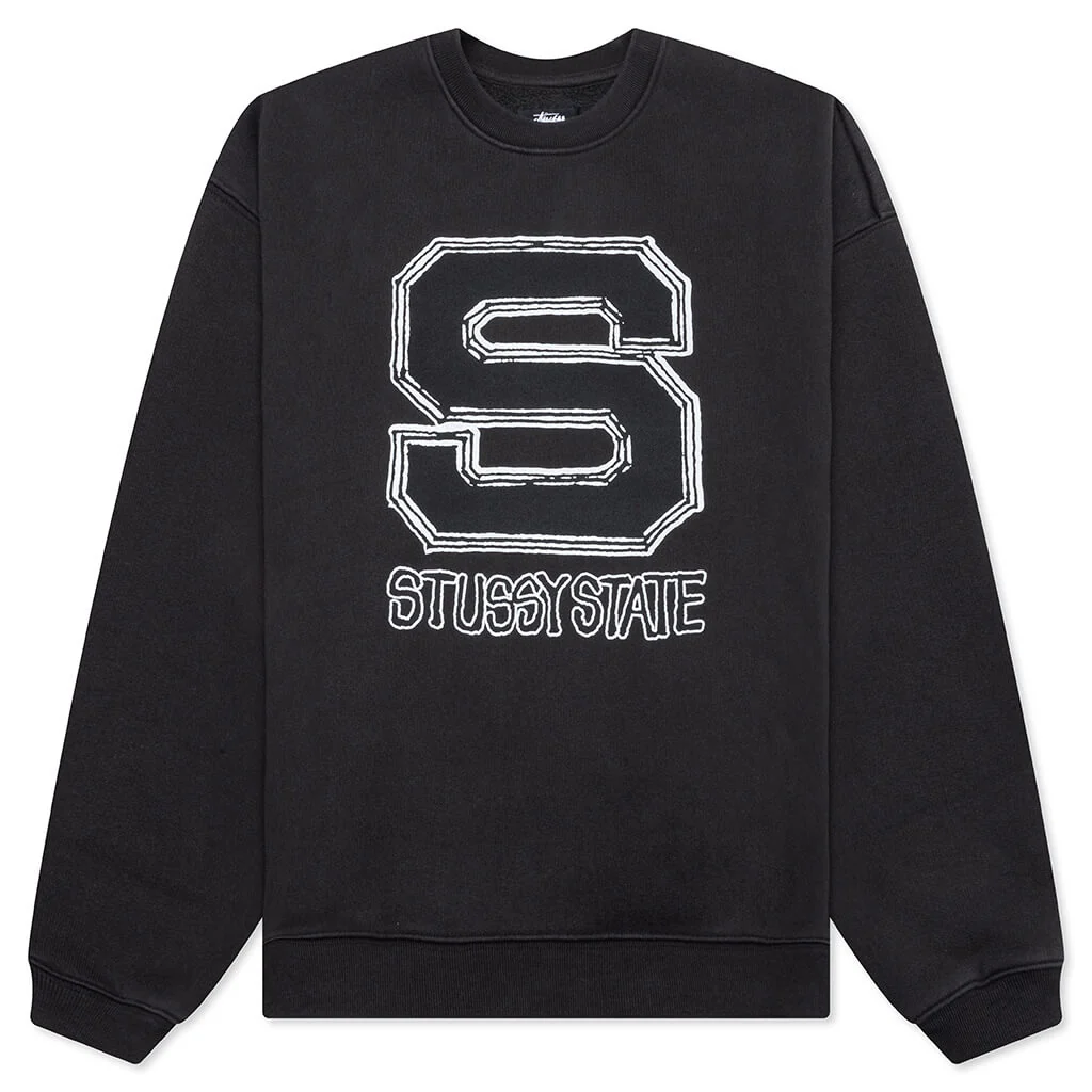 Stüssy State Crew - Black