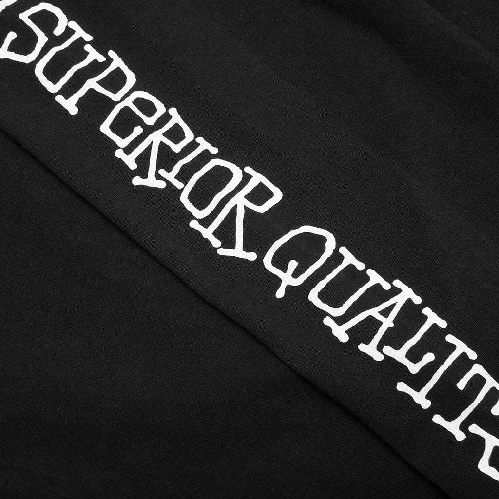 Superior Quality Pig. Dyed Ls - Black - Image 4