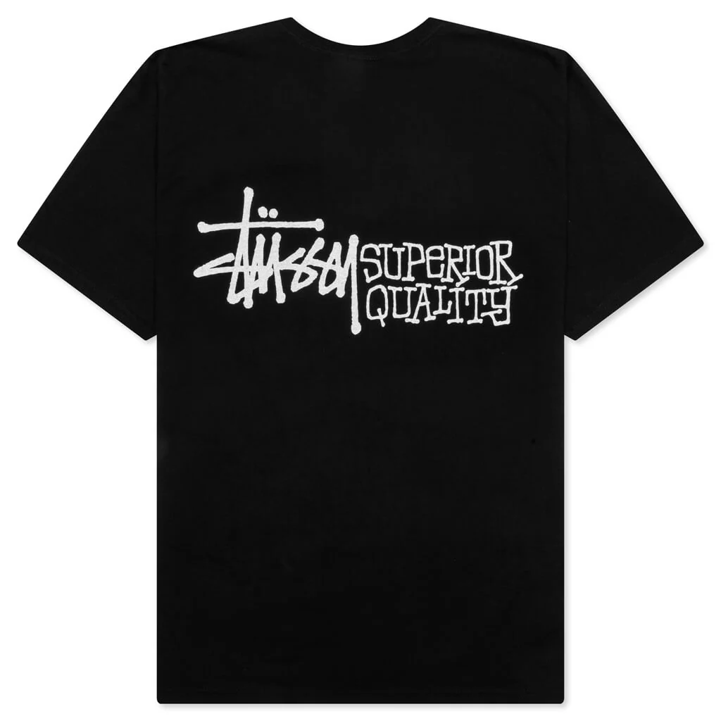Superior Quality Pigment Dyed Tee - Black - Image 2
