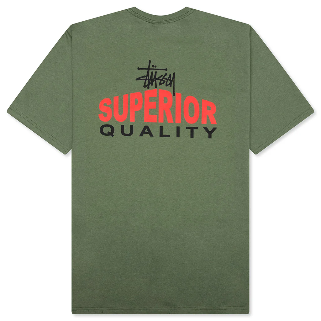 Superior Quality Tee - Olive - Image 2