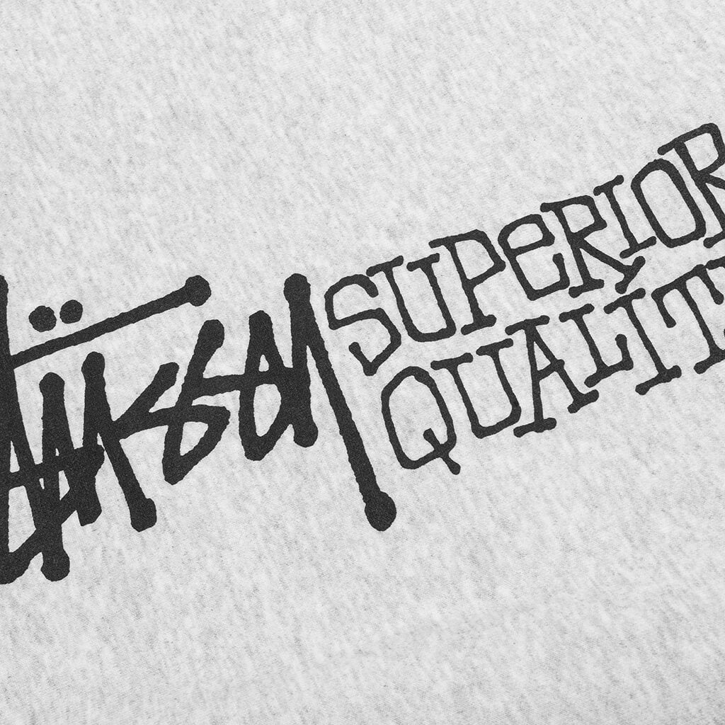 Superior Quality Zip Hoodie - Ash Heather - Image 4