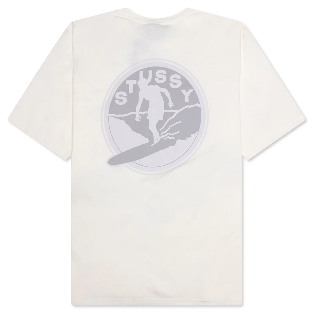 Surf Club Pigment Dyed Tee - Natural - Image 2