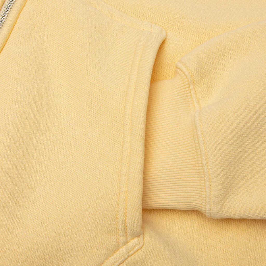 Surf Size Garment Dyed Zip Hood - Gold - Image 4