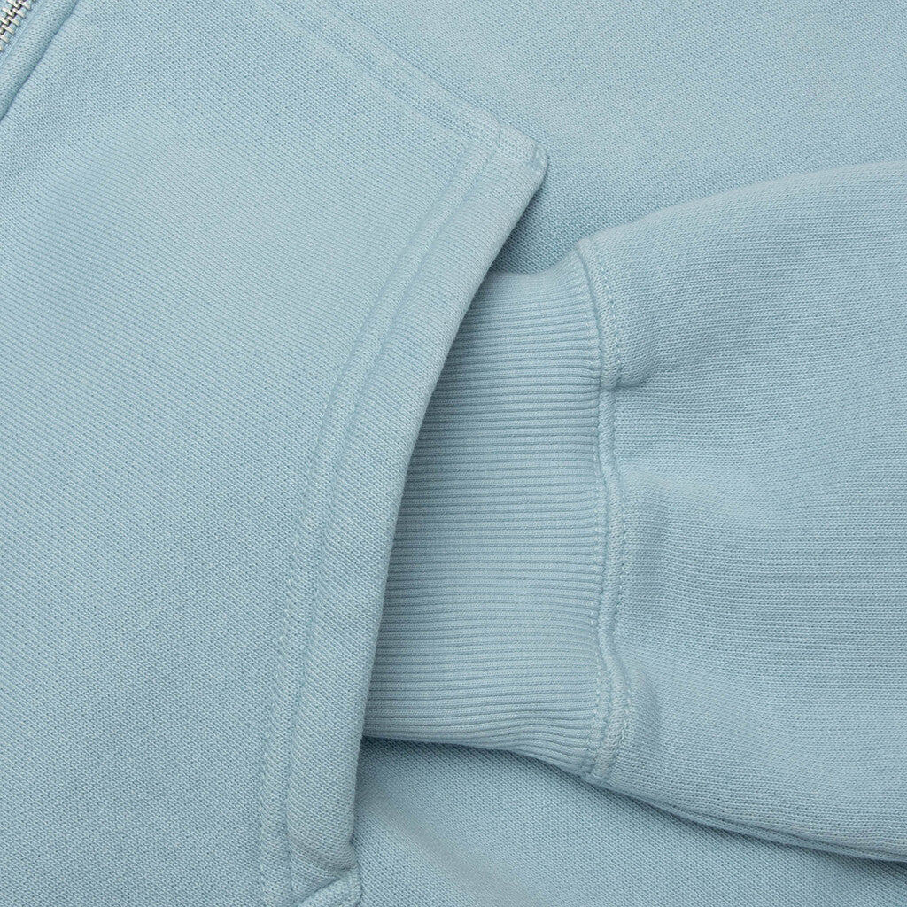 Surf Size Garment Dyed Zip Hood - Sky Blue - Image 4