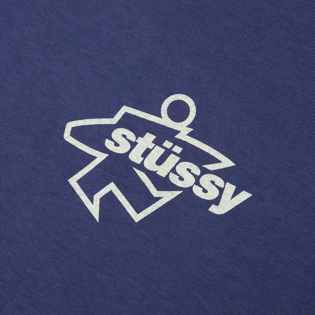 Surf Size Pigment Dyed Tee - Indigo - Image 3