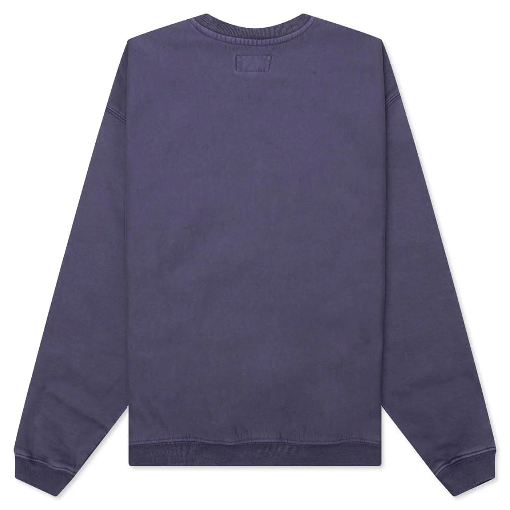 Varsity Oversized Crew - Washed Blue - Image 2