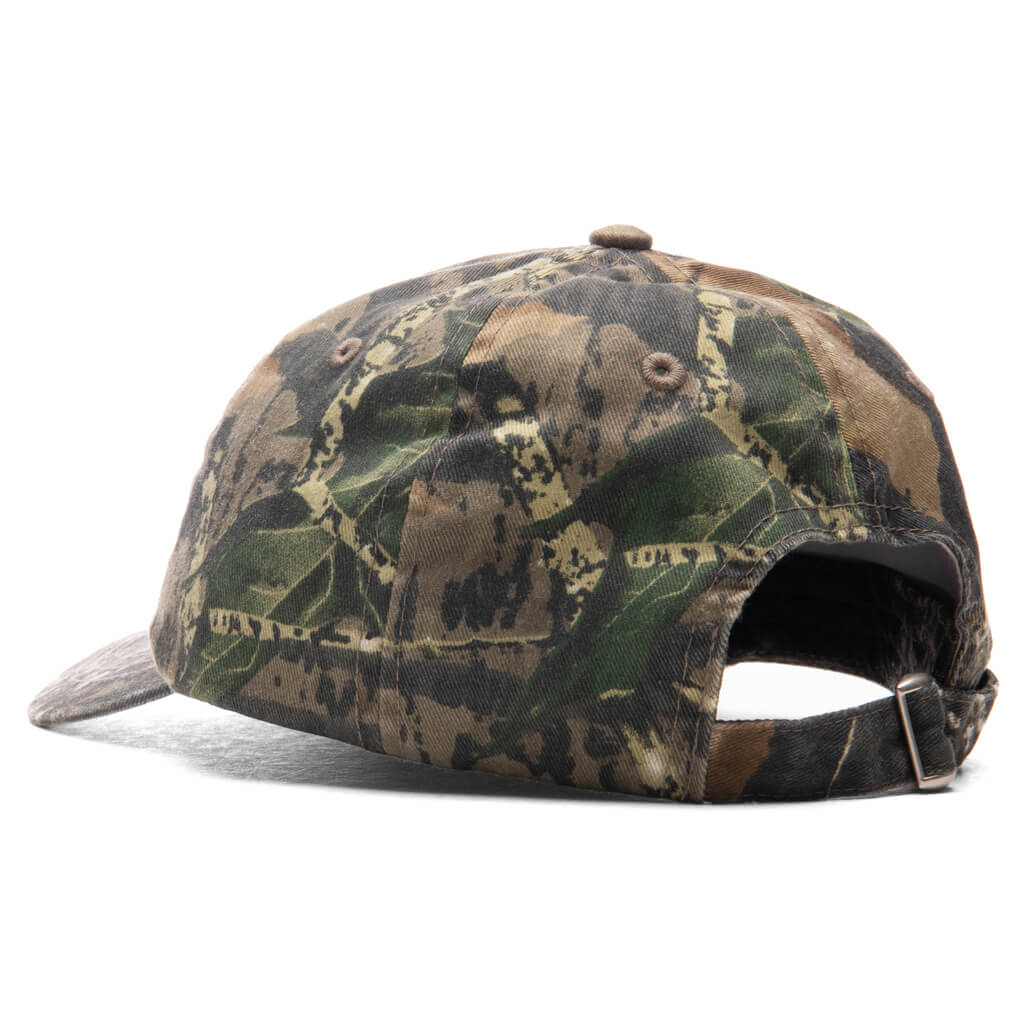 Washed Stock Low Pro Cap - Leaf Camo - Image 3