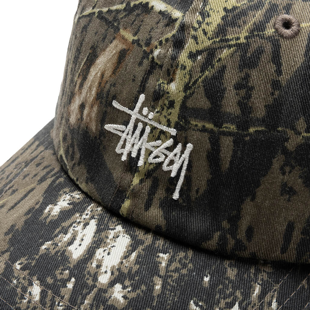 Washed Stock Low Pro Cap - Leaf Camo - Image 4