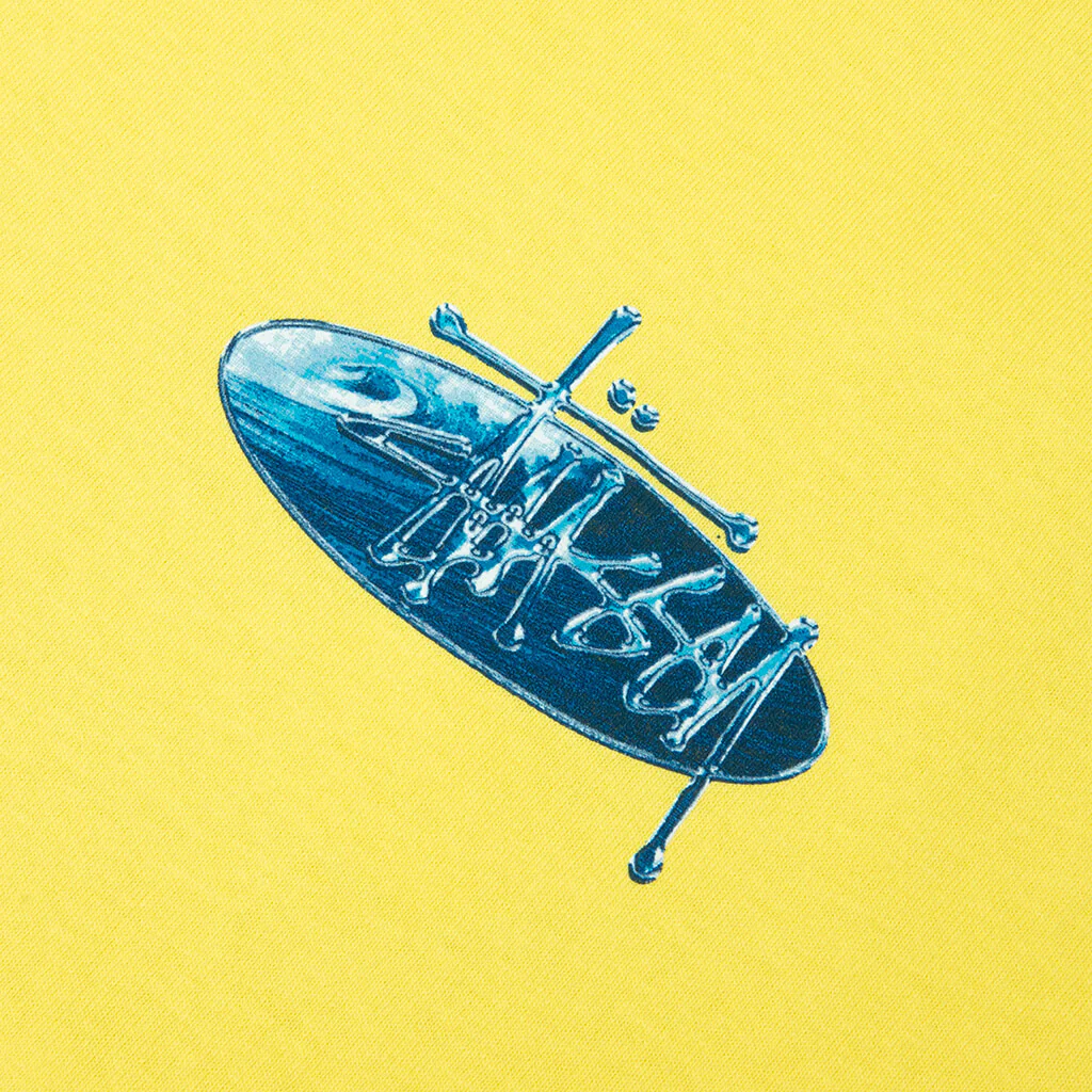 Wave Oval Tee - Lemon - Image 3