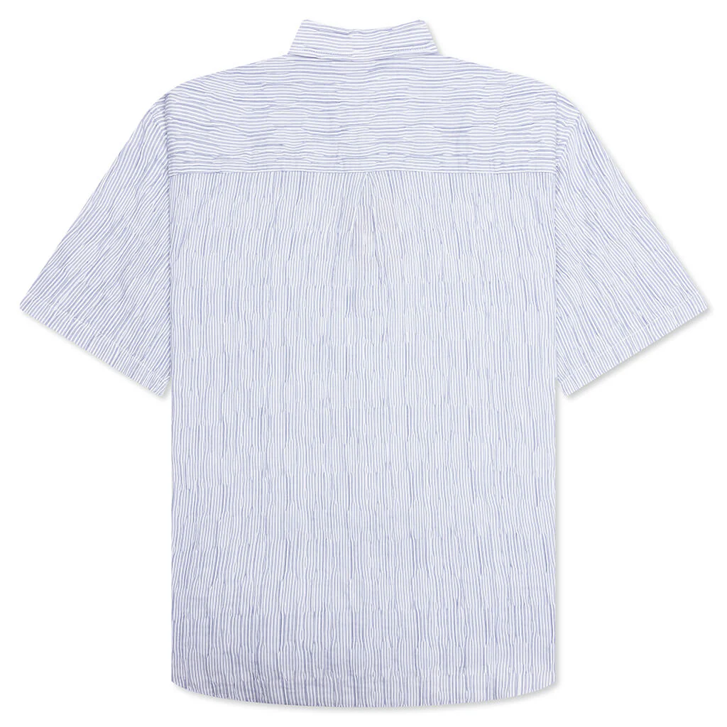 Wavy Striped Shirt - Blue - Image 2
