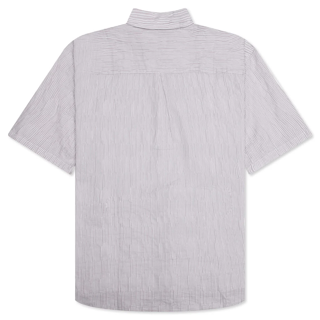 Wavy Striped Shirt - Natural - Image 2