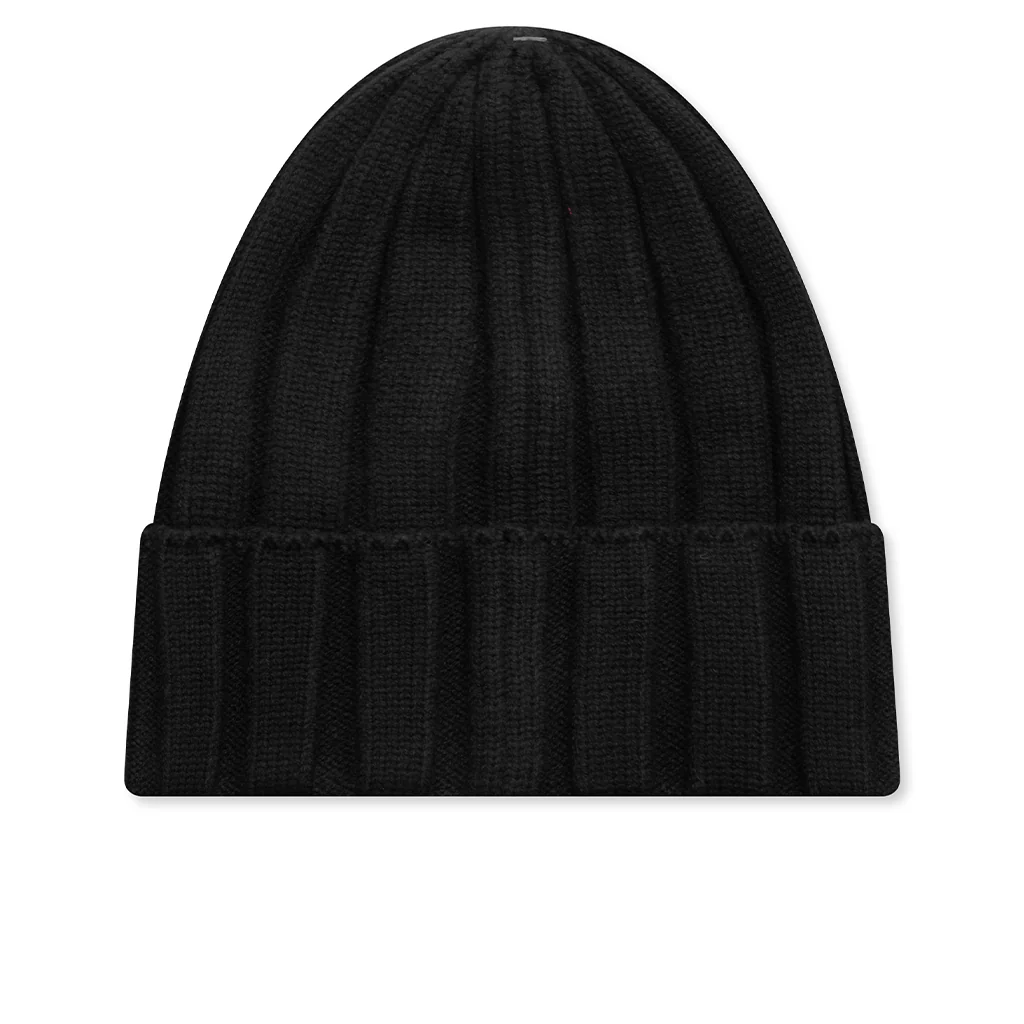 Workwear Cuff Beanie - Black - Image 3
