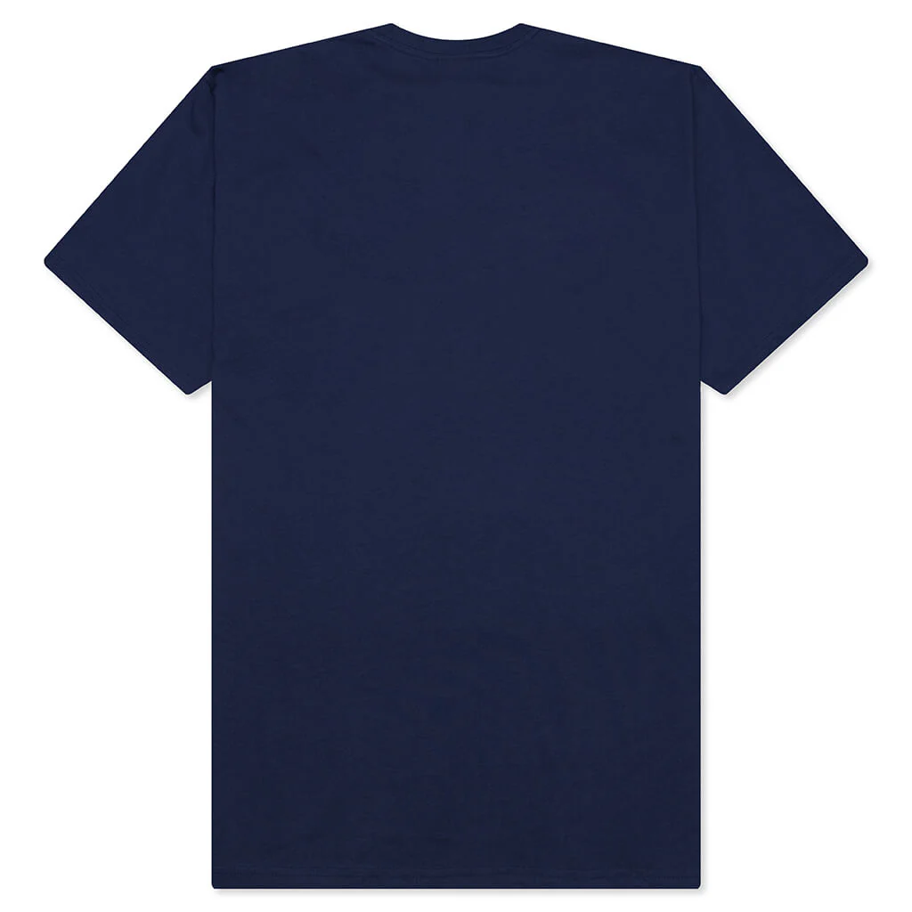 Worldwide Dot Tee - Navy - Image 2