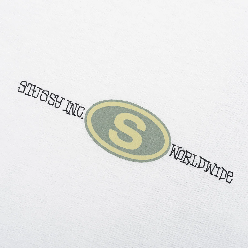 Worldwide Dot Tee - White - Image 3
