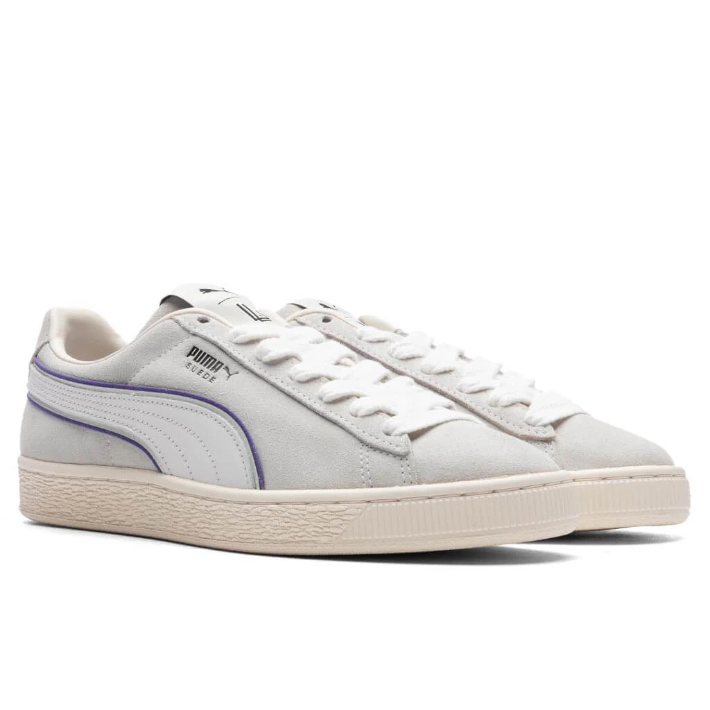 Puma x Lauren London Women's Suede - White/White - Image 2
