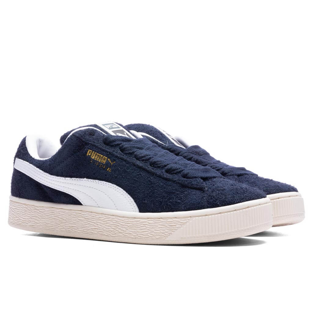 Suede XL Hairy - Club Navy/Frosted Ivory - Image 2