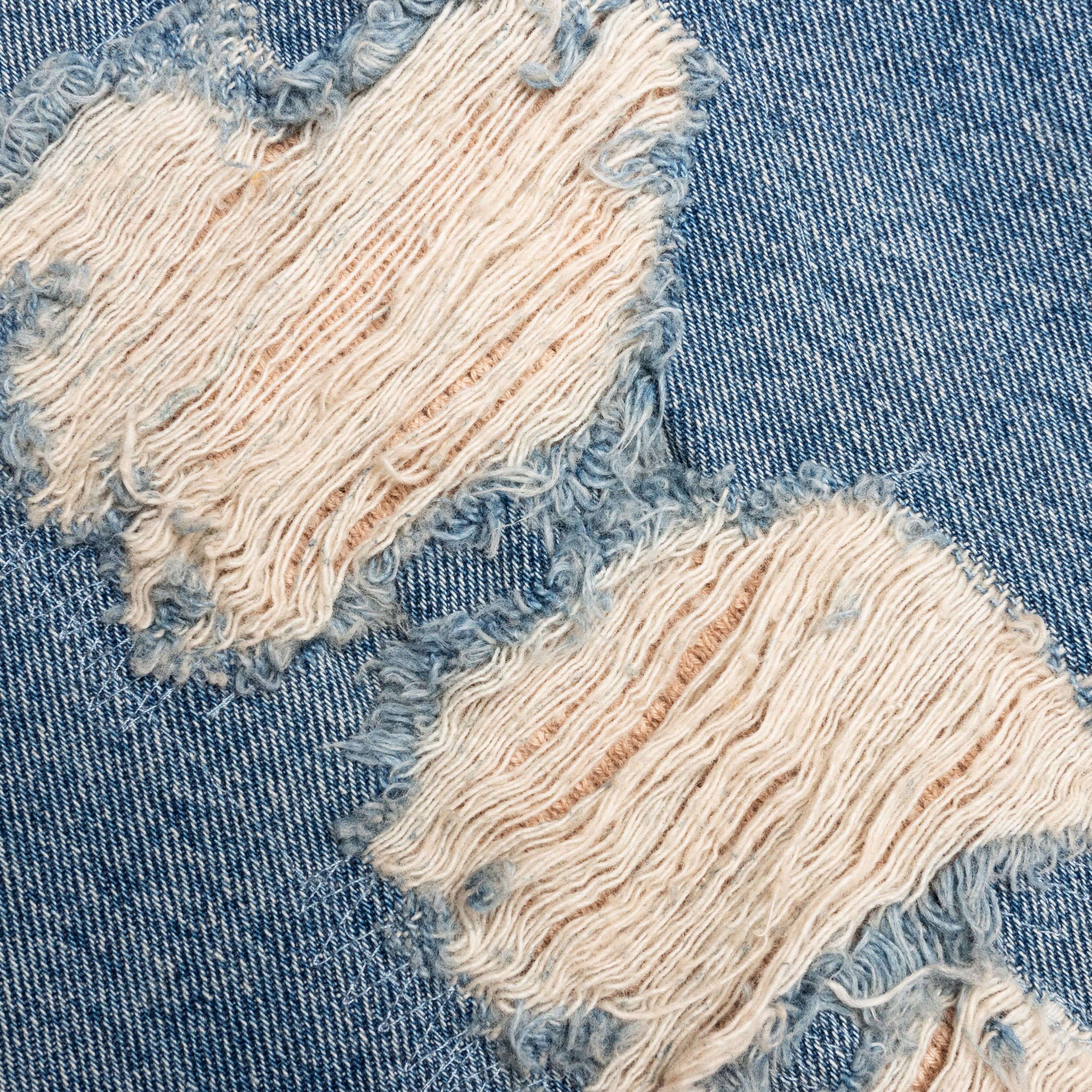 Super Distressed Denim - Blue Wash - Image 3