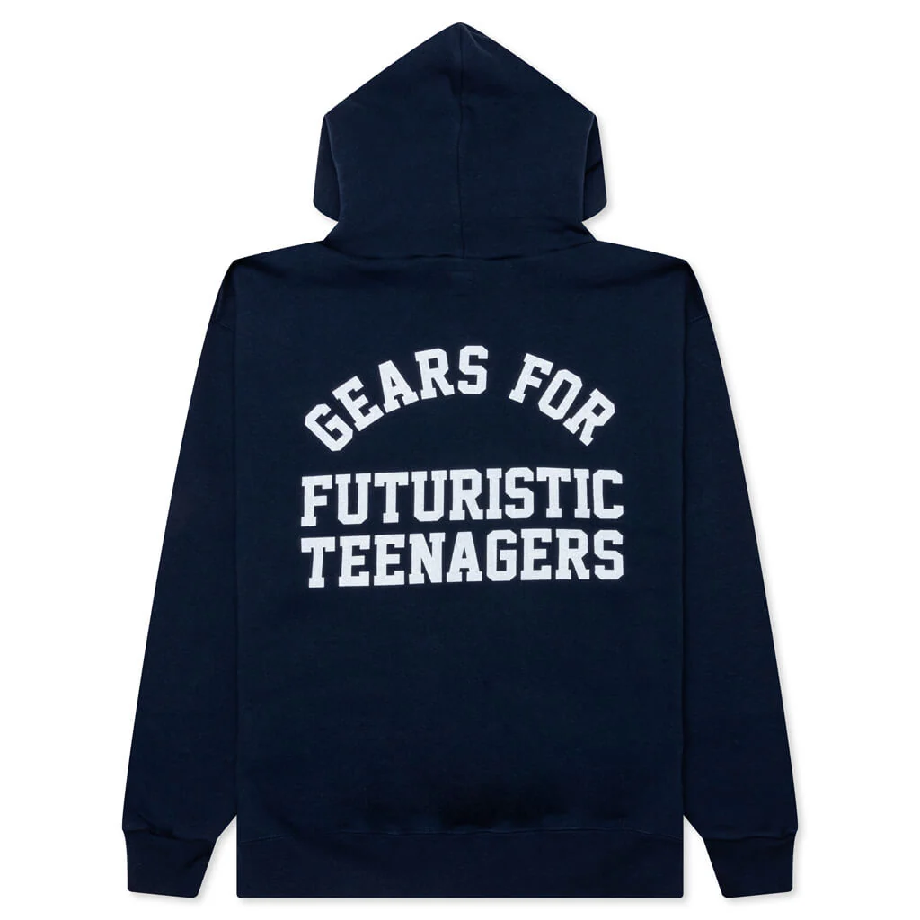 Sweat Hoodie - Navy - Image 2