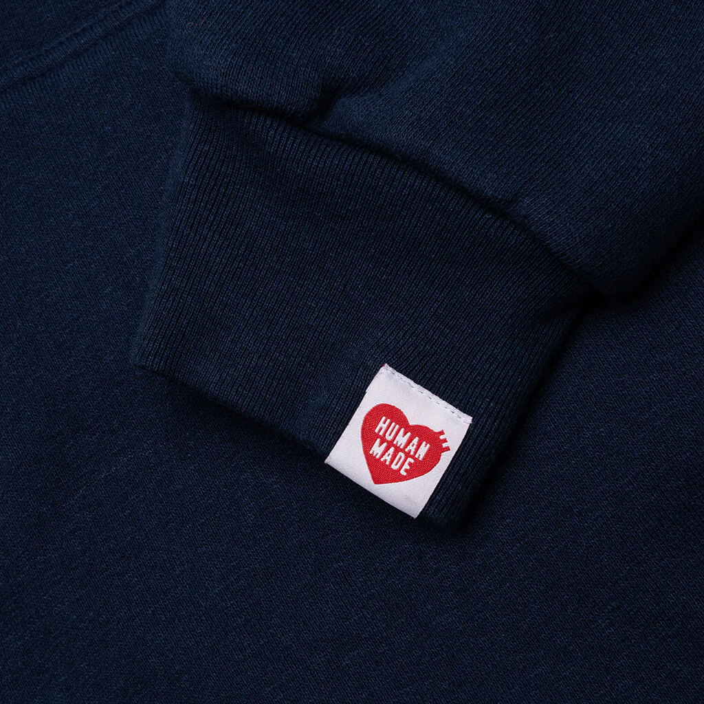 Sweat Hoodie - Navy - Image 3