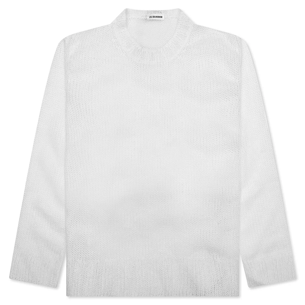 Looking for Miracles Layered Sweater With T-Shirt - Open White - Image 3