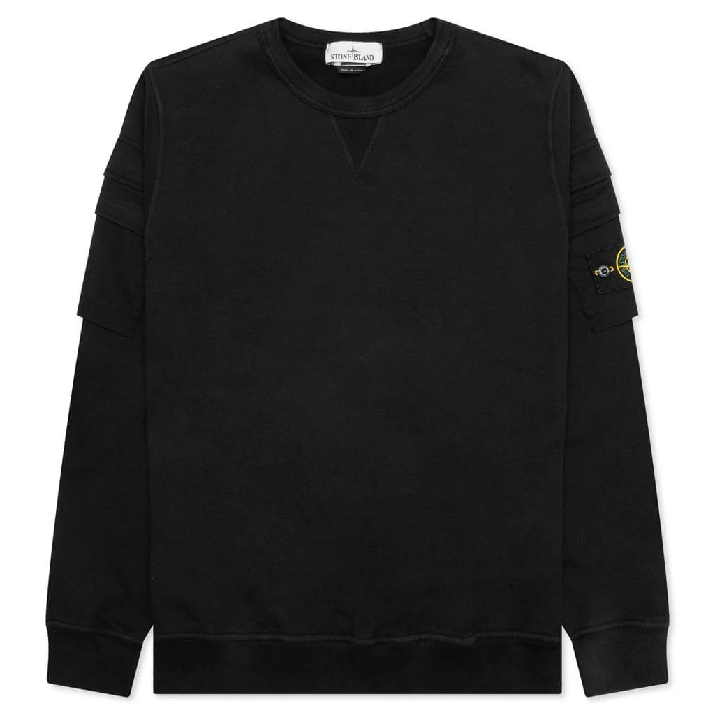 Pocket Sweatshirt - Black