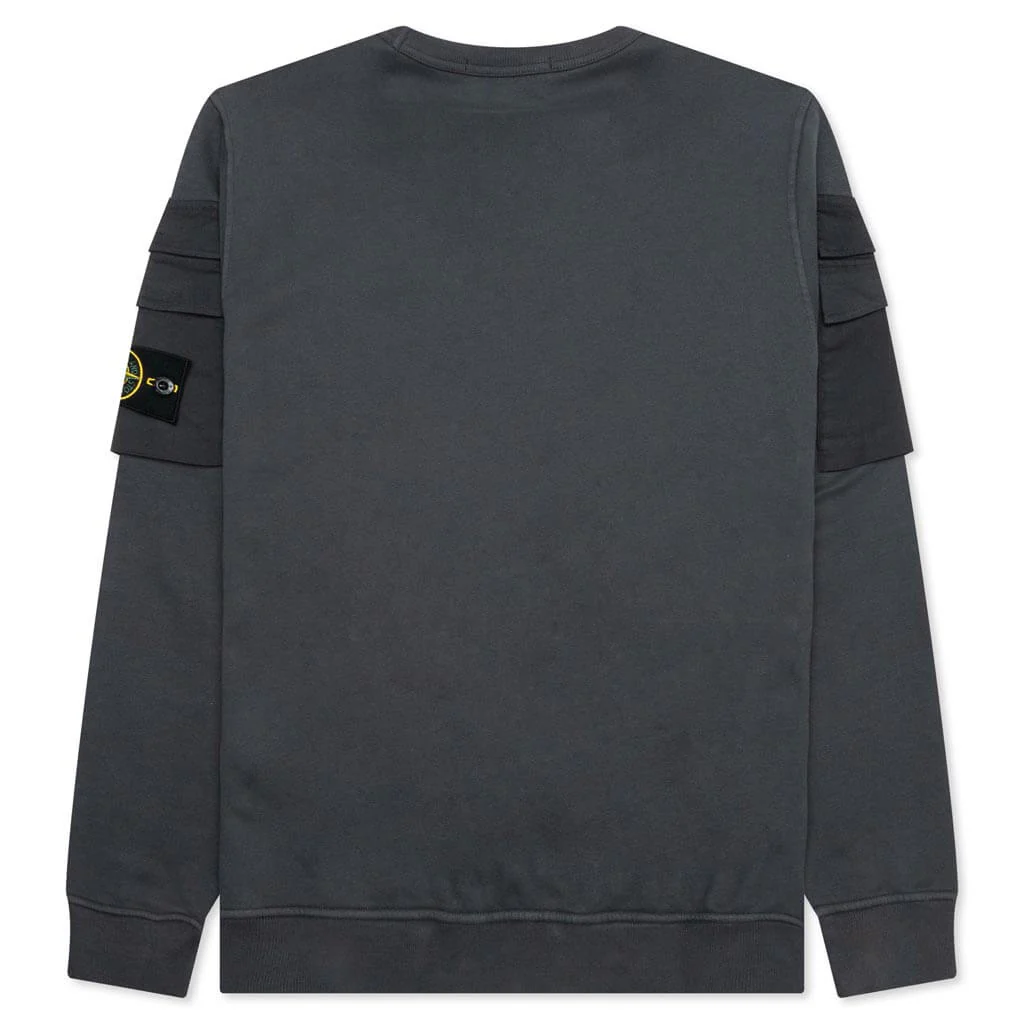 Pocket Sweatshirt - Lead Grey - Image 2