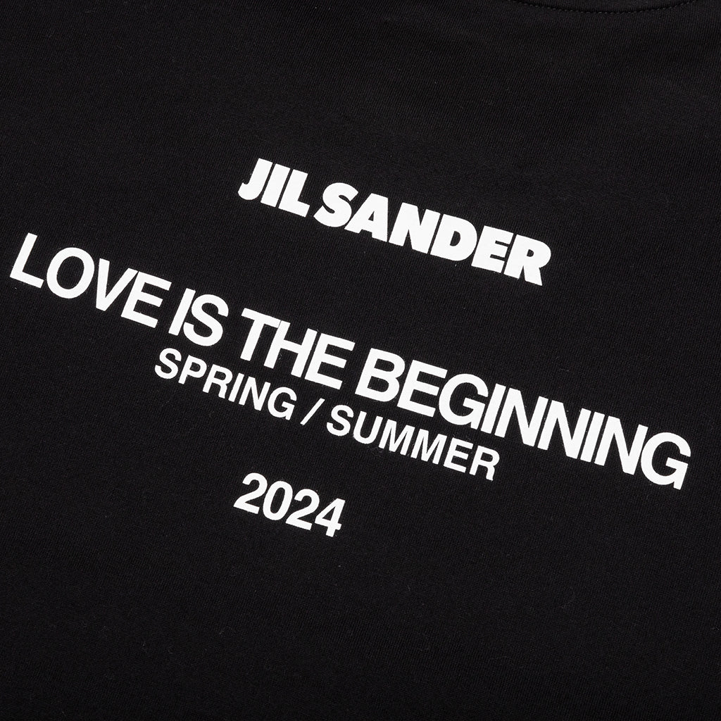 Love Is The Beginning T-Shirt - Black - Image 4