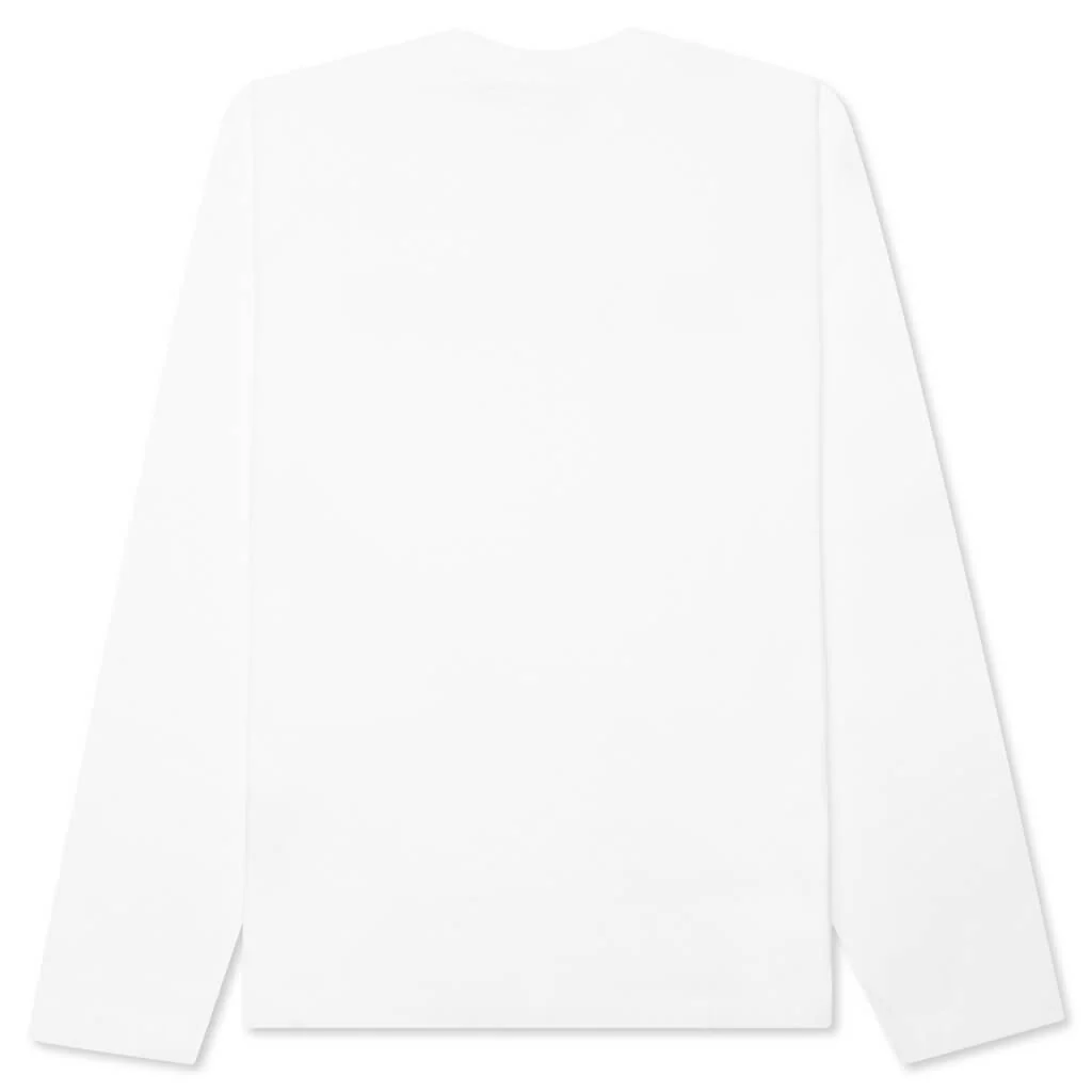Long Sleeve Logo T-Shirt - Porcelain - Image 2