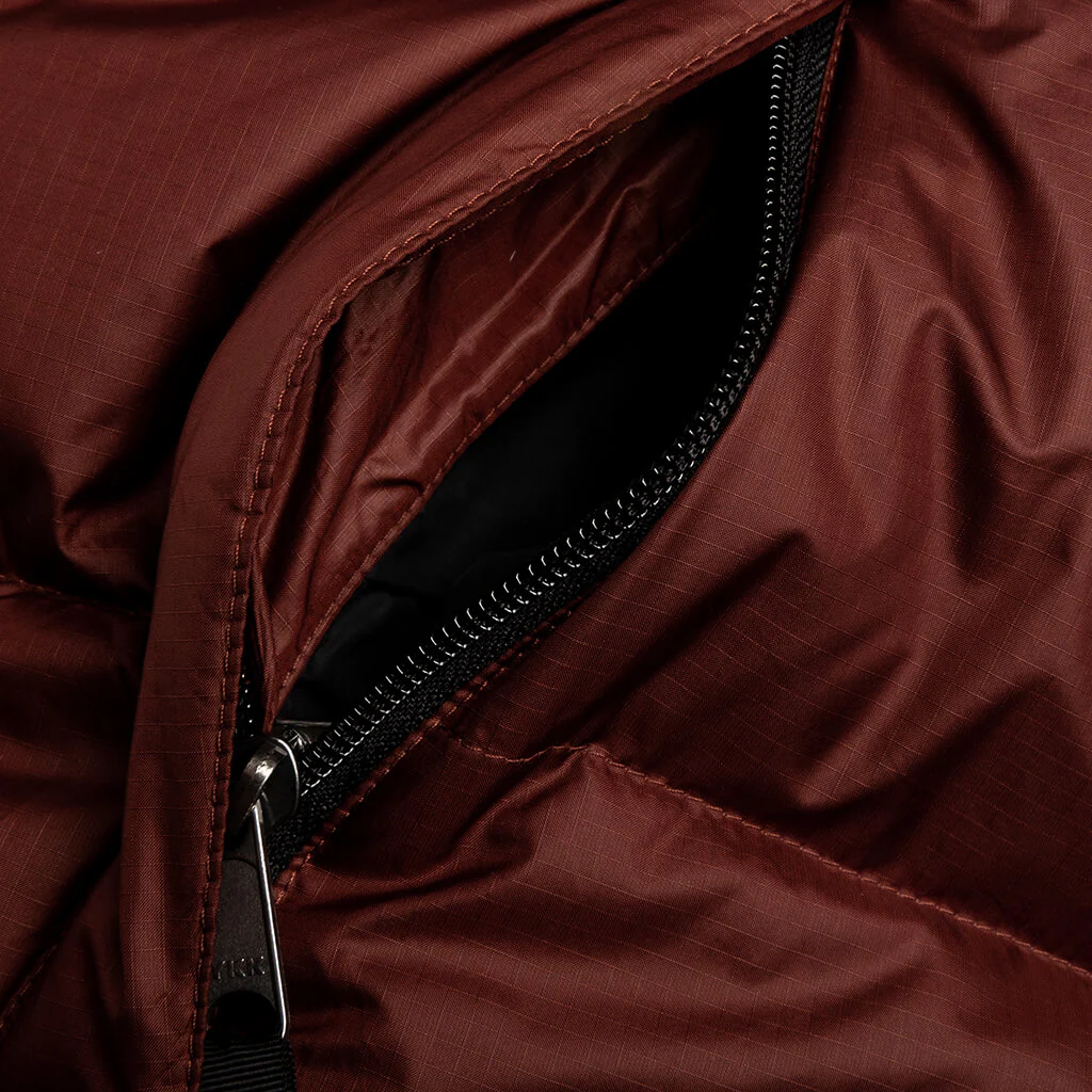 1996 Retro Nuptse Jacket - Eber Soil/Black - Image 4