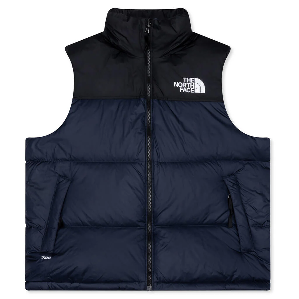 1996 Retro Nuptse Vest - Summit Navy/Black