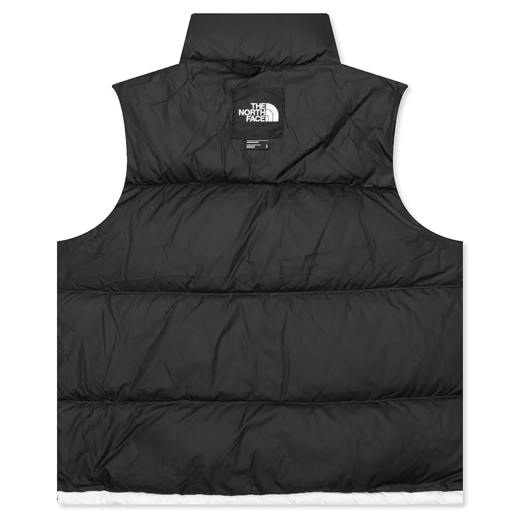 1996 Retro Nuptse Vest - White Dune - Image 4