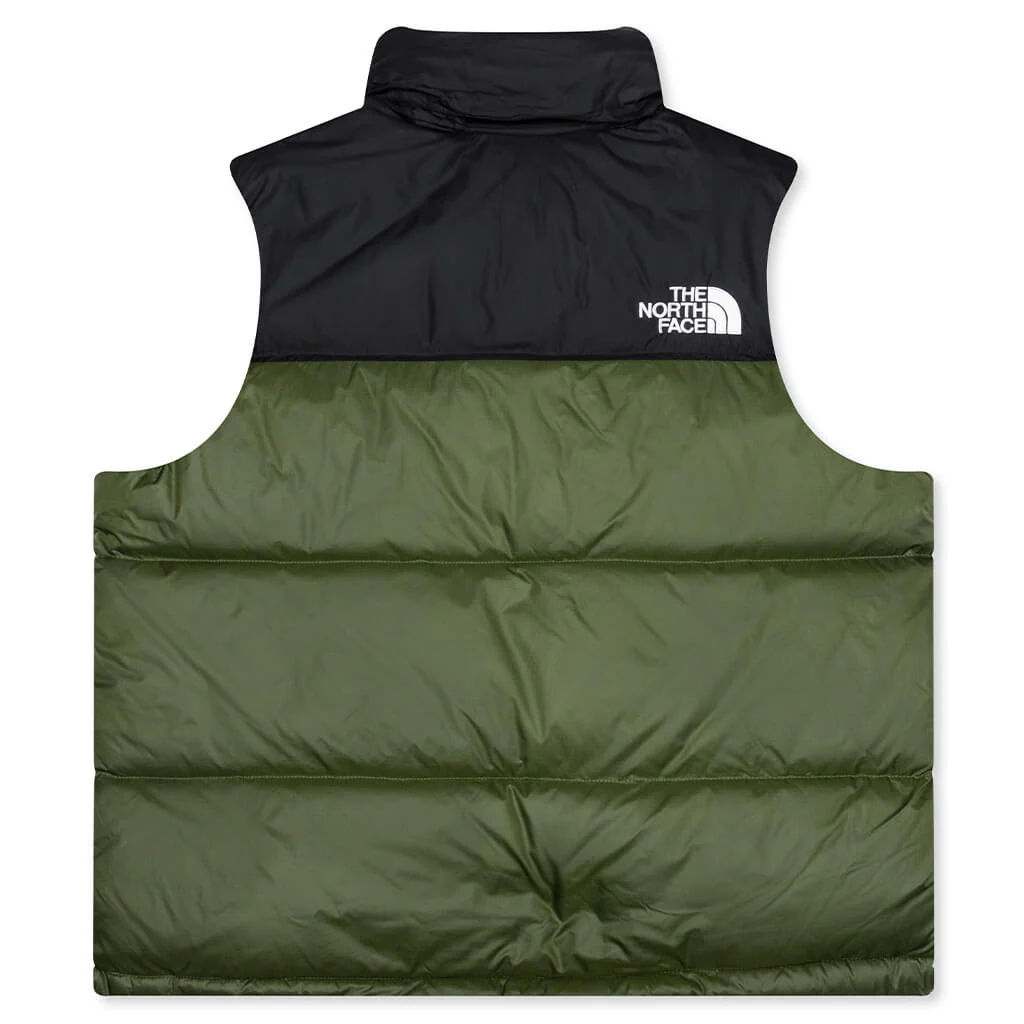 1996 Retro Nuptse Vest - Woodland Green - Image 2