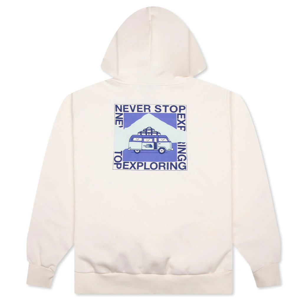 Escape The City Regular Hoodie - White Dune - Image 2