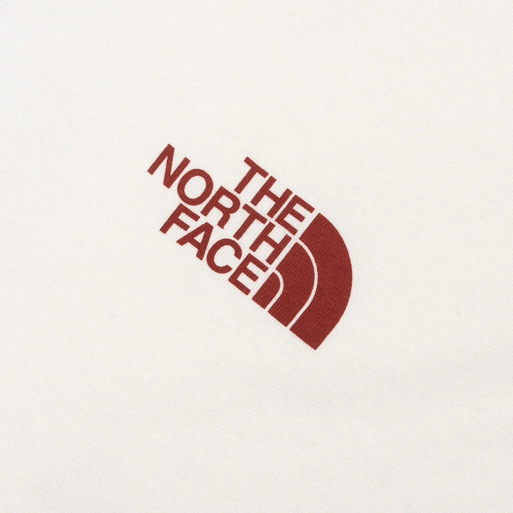 Indigo Illusion Regular S/S Tee - White Dune - Image 5