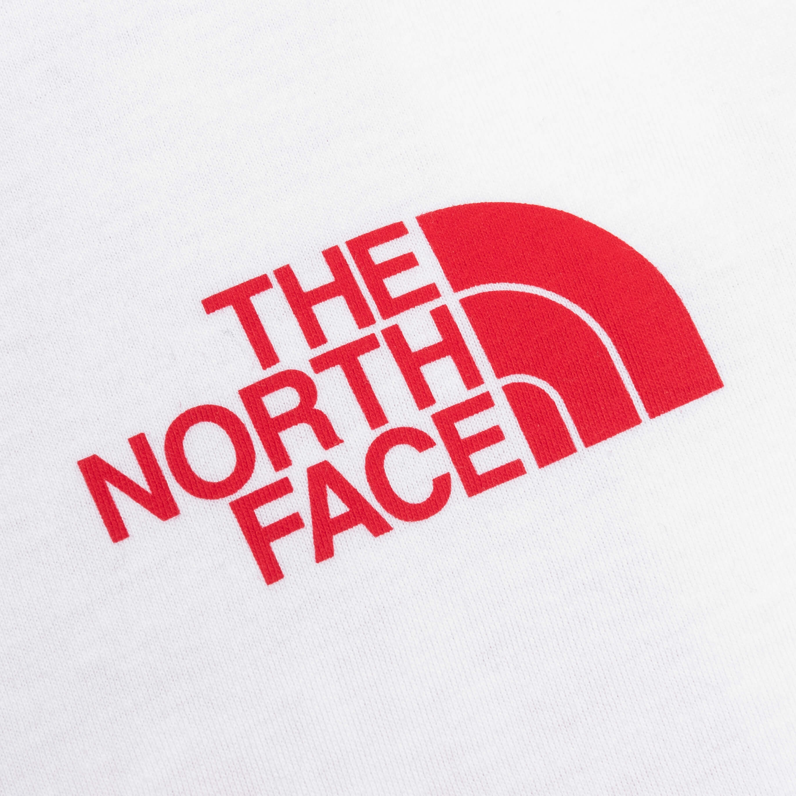 S/S Box NSE Tee - TNF White/TNF Red - Image 3