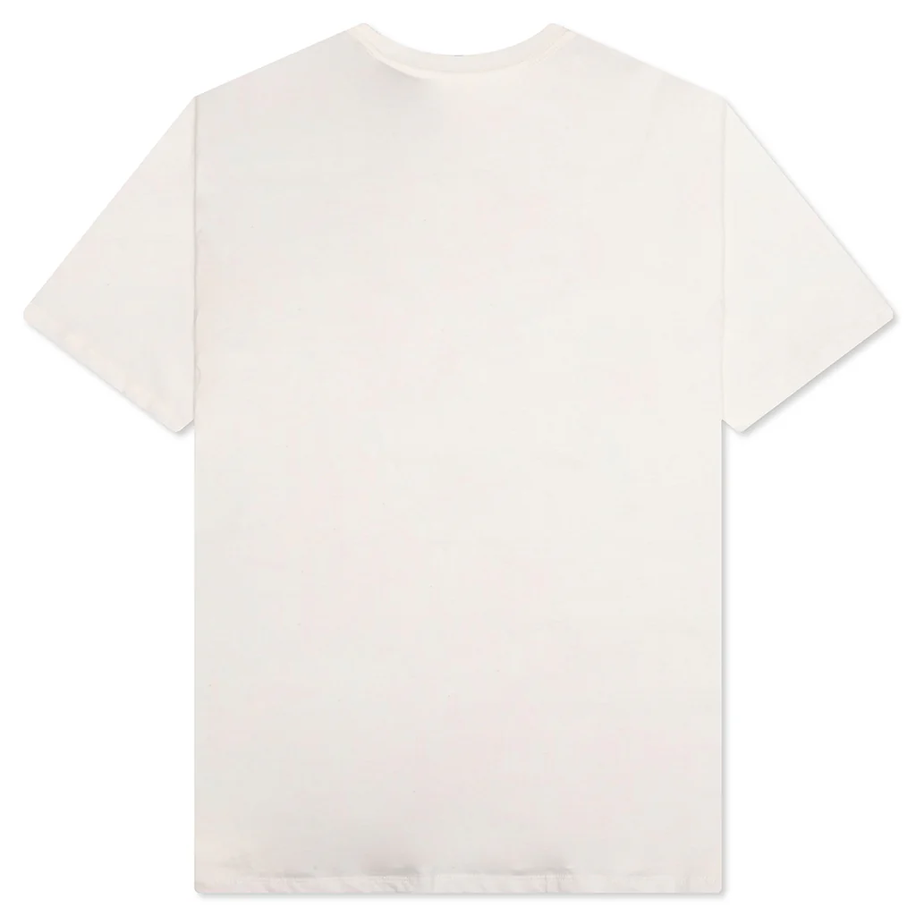 Half Dome S/S Tee - Gardenia White/Retro Orange - Image 2