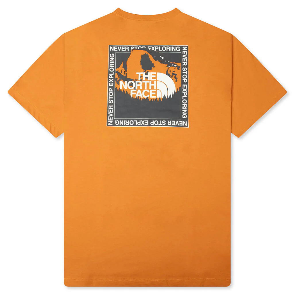Stay Exploring Regular S/S Tee - Dust Orange - Image 2