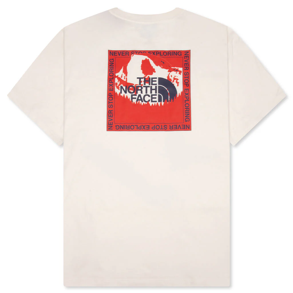 Stay Exploring Regular S/S Tee - White Dune - Image 2