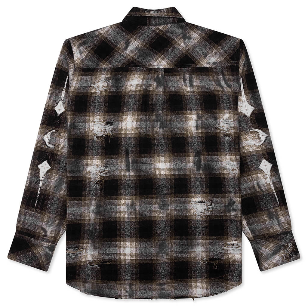 Angels Damaged Shirt - Brown - Image 2