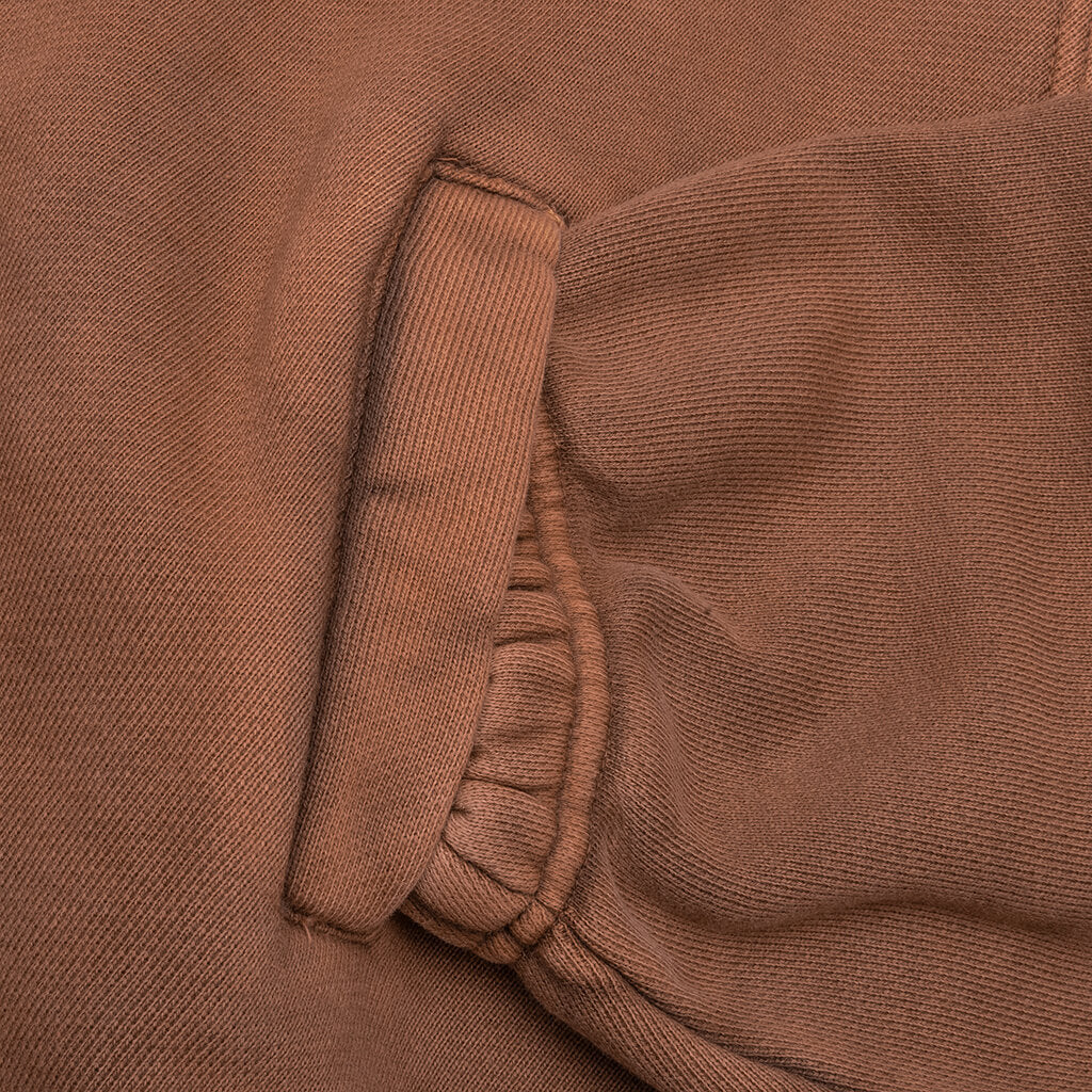 Devil Peace Patch Hoodie - Brown - Image 5