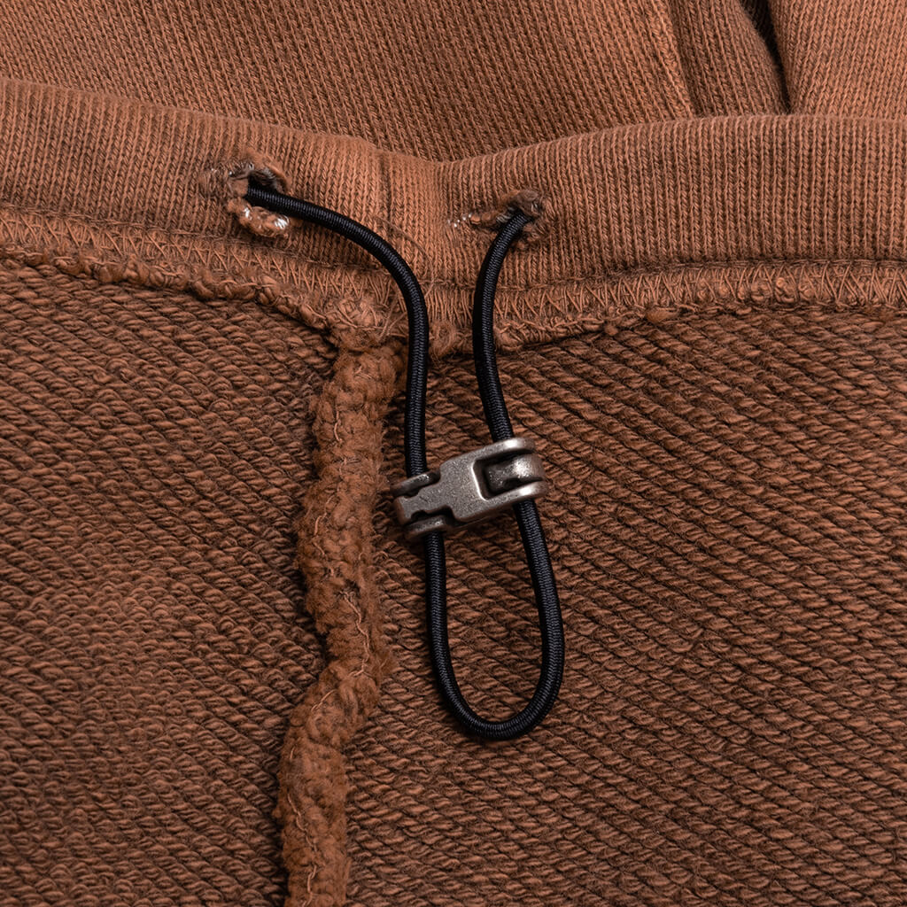 Devil Peace Patch Hoodie - Brown - Image 7
