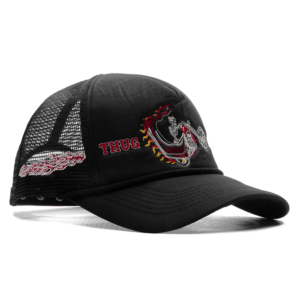 Dragon Chopper Cap - Black - Image 3
