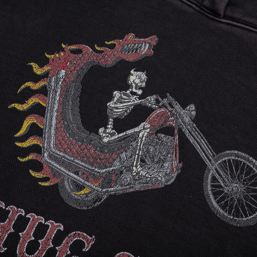 Dragon Chopper Hoodie - Black - Image 4