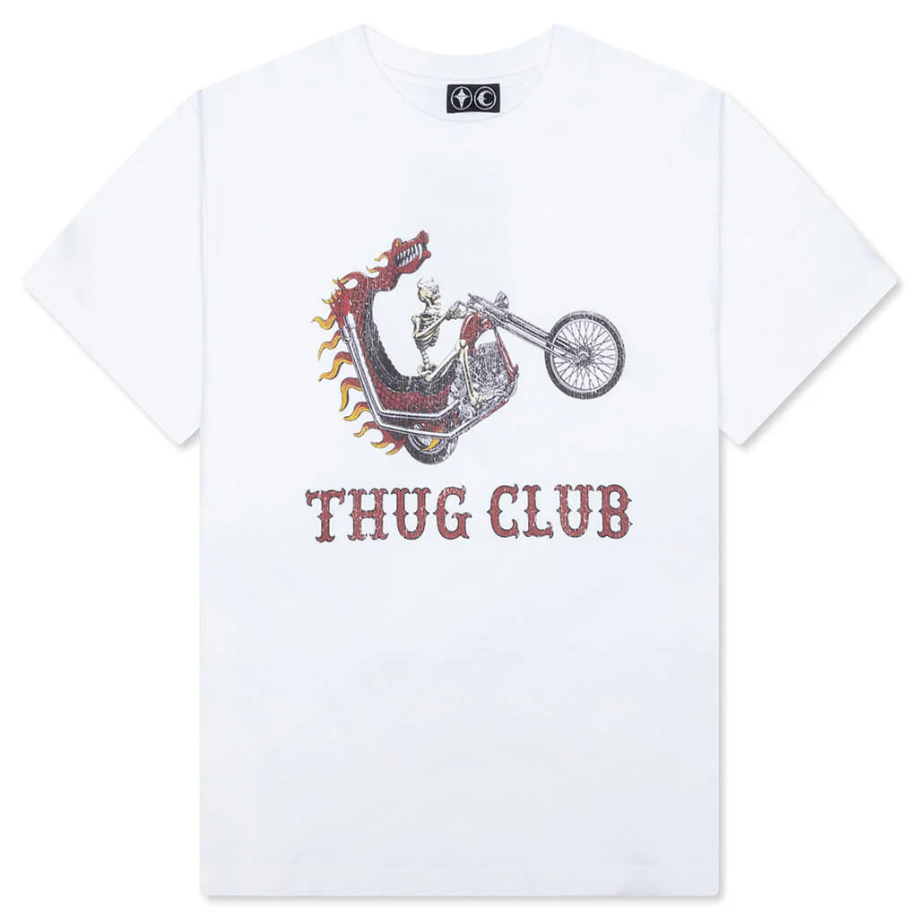 Dragon Chopper T-Shirt - White