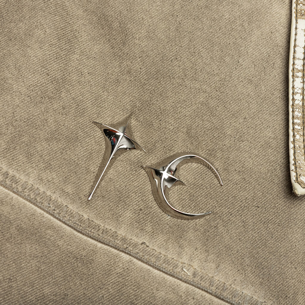 Washed Work Jacket - Beige - Image 4
