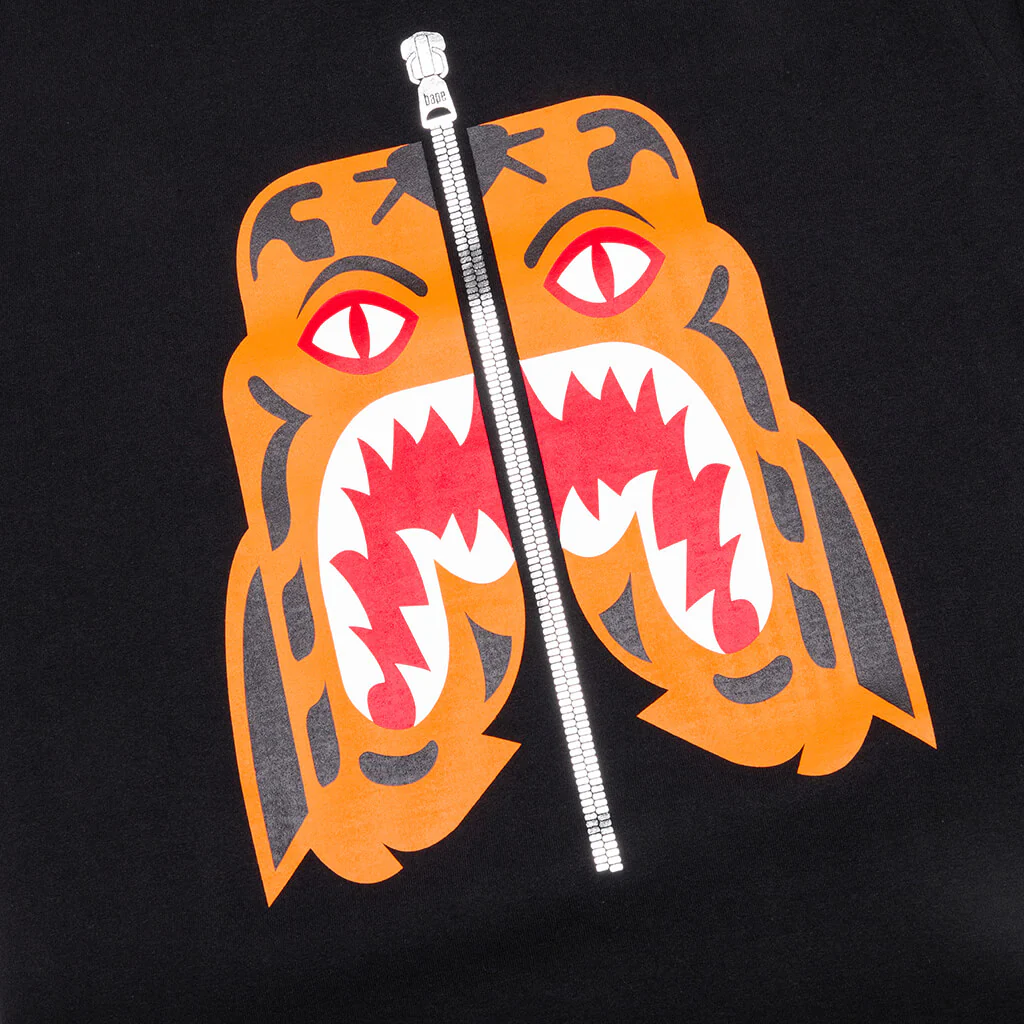 Tiger Tee - Black - Image 3