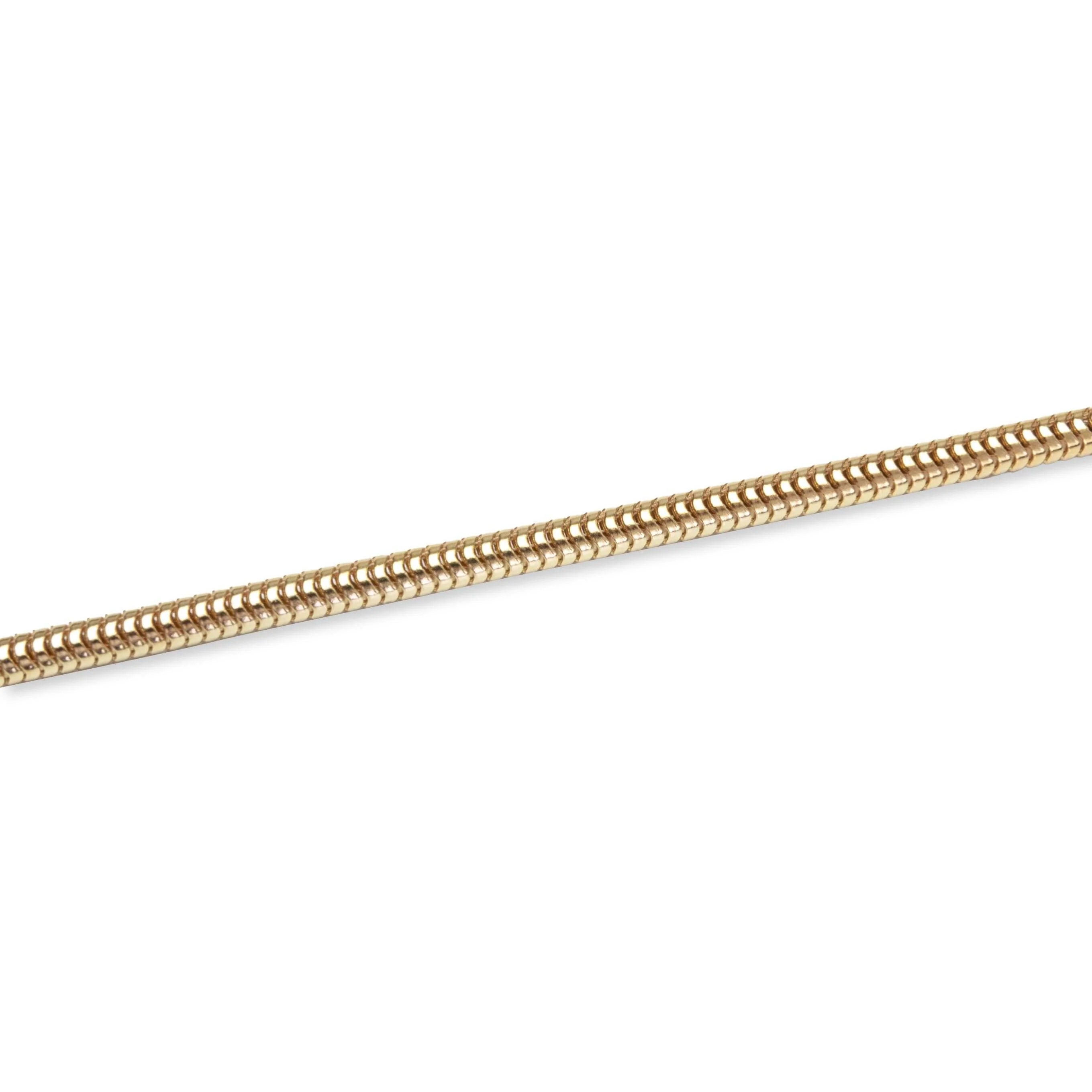 Snake Chain Gold - S925 Sterling Silver with 18K Gold Plating - Image 2