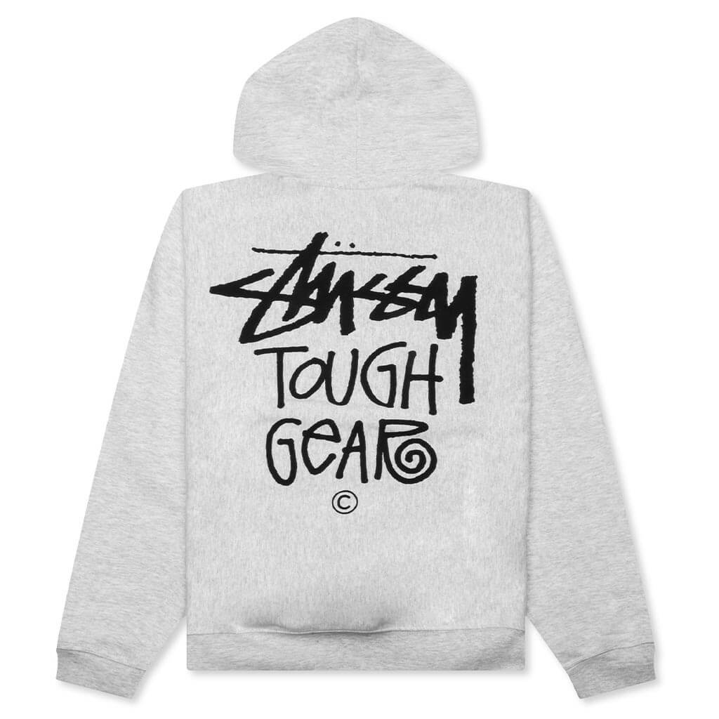 Tough Gear Hoodie - Ash Heather - Image 2