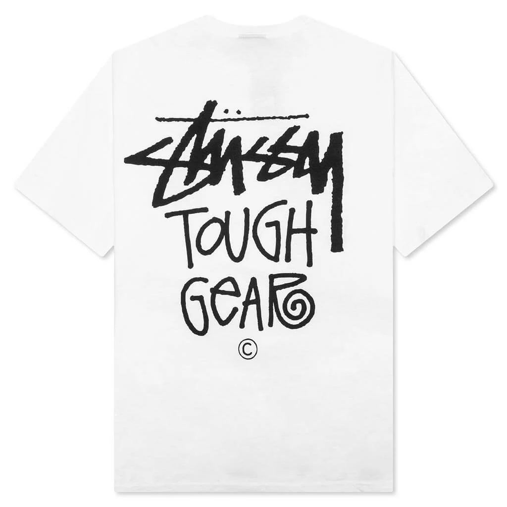 Tough Gear Tee - White - Image 2